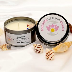 Travel tin meditation candle